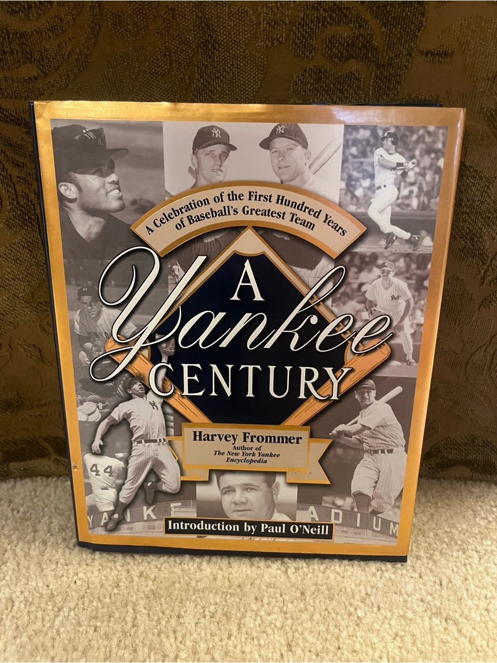 Yankee Century Baseball Collectible Hardback Book Harvey Frommer 2002